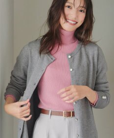 Tiaclasse 【洗える】きらボタンロングカーディガン