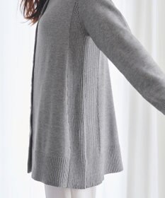 Tiaclasse 【洗える】きらボタンロングカーディガン