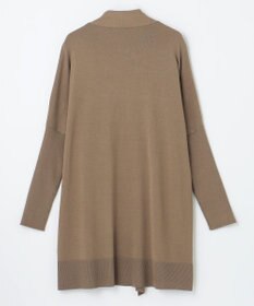 ANY 【洗濯機可】リブスリーブカーディガン