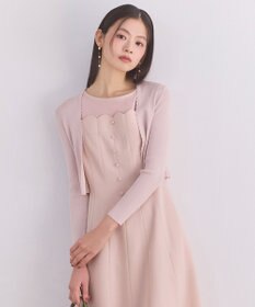 TOCCA 【鈴木ゆうかさん着用】EYELET AJISAI ボレロ ピンク系