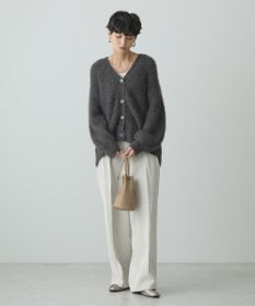 AMERICAN HOLIC Ｖネックシャギーニットカーディガン