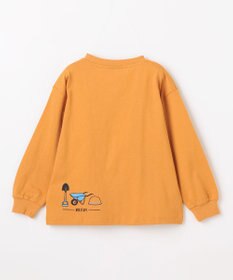 ANY KIDS はたらく車プリント 長袖Tシャツ