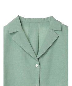 Green Parks 接触冷感　開襟シャツ