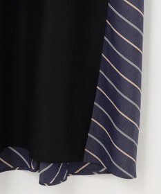 自由区 【洗える】コンビネーションシャーティング ワンピース