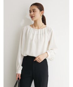 Green Parks ｅｆ－ｄｅ　ギャザーブラウス