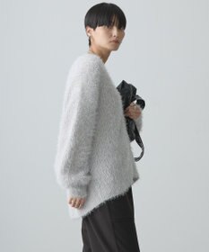 AMERICAN HOLIC Ｖネックシャギーニットカーディガン