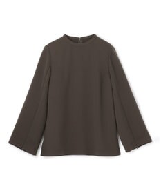 uncrave 【防シワ・洗濯機洗い可】ウォッシャブルダブルクロス スリットスリーブ ブラウス（uncrave STANDARD）