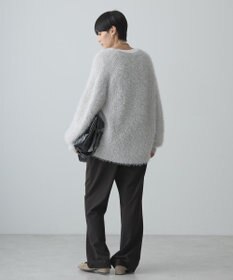 AMERICAN HOLIC Ｖネックシャギーニットカーディガン