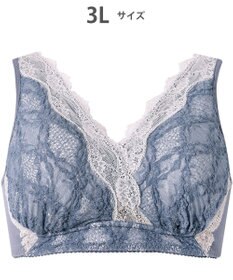 WACOAL 【ナイトアップブラ】 ノンワイヤー ナイトブラ 綿混 就寝時用 3Lまで対応 大きいサイズ レディース BXB168 /ワコール