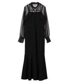 earth music&ecology ＳＥＴ２点シアーボレロ＋キャミワンピース