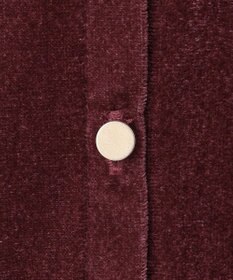 自由区 L シアーベロア カーディガン