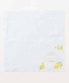 TOCCA AIRY YELLOW PEARL HANDKERCHIEF ハンカチ