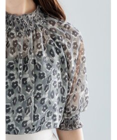 Te chichi パターンアソートシャーリングブラウス