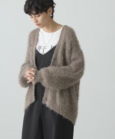 AMERICAN HOLIC Ｖネックシャギーニットカーディガン