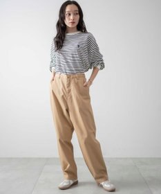 WEGO 【ユニセックス着用ITEM/ウエストゴム/手洗い可】チノイージーワイドパンツ