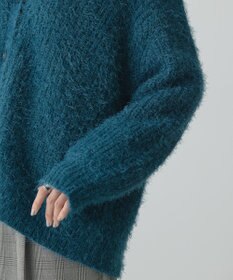 AMERICAN HOLIC Ｖネックシャギーニットカーディガン