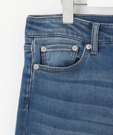 J.PRESS LADIES S 【洗える】裏起毛ストレッチ デニム パンツ