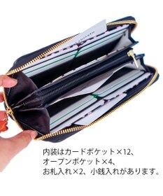 tsumori chisato CARRY エポネコメッシュ ラウンドファスナー長財布