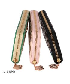 tsumori chisato CARRY エポネコメッシュ ラウンドファスナー長財布