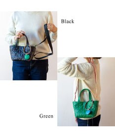 tsumori chisato CARRY ネコキルティング ショルダーバッグ 2way ミニバッグ ハンドバッグ