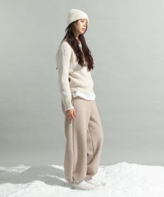 CRAFT STANDARD BOUTIQUE ミニモールハーフジップニットプルオーバー