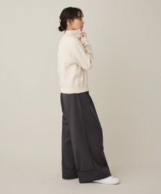 CRAFT STANDARD BOUTIQUE ミニモールハーフジップニットプルオーバー