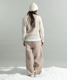 CRAFT STANDARD BOUTIQUE ミニモールハーフジップニットプルオーバー