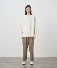 ATON COTTN LAWN | ワイドイージーパンツ - UNISEX