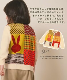 ami amie 【UNISEX】うさぎカーディガン145cm