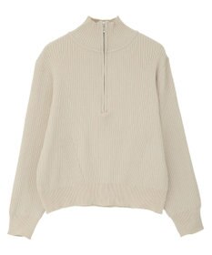 CRAFT STANDARD BOUTIQUE ミニモールハーフジップニットプルオーバー
