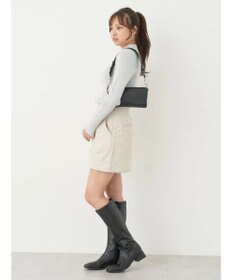 earth music&ecology やわらかタッチハイネックリブプルオーバー