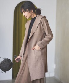 ANY 【洗濯機可】フーディーコーディガン