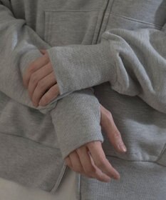 WEGO ショートダブルZIPパーカー