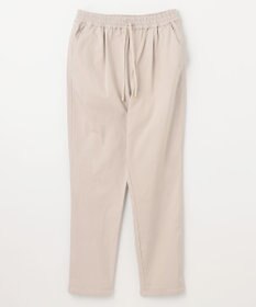 ANY L 【洗濯機可/ウエストゴム/ストレッチ/裏起毛】エブリデイベーシックテーパードパンツ