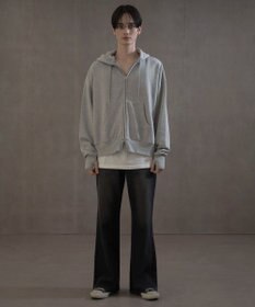 WEGO ショートダブルZIPパーカー