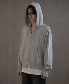 WEGO ショートダブルZIPパーカー