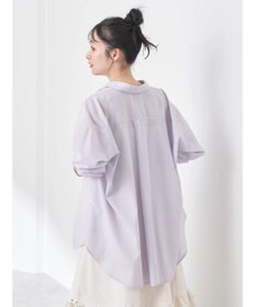 earth music&ecology ＴＲキュプラレギュラーシャツ