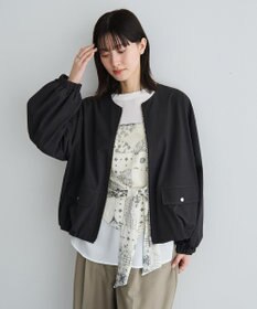 YECCA VECCA [撥水]バルーンブルゾン