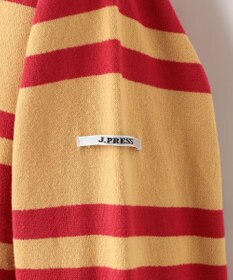 J.PRESS MEN ソフトタッチコットンマルチボーダー ラガーポロシャツ