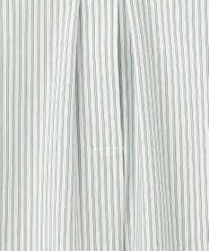 J.PRESS LADIES S 【イージーケア】ストライプジャージー バンドカラー カットソー