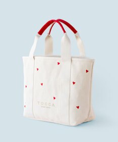 TOCCA 【大人百花コラボカラー有・WEB＆一部店舗限定】LUCKY SHOWER CANVASTOTE キャンバス トートバッグ