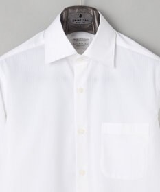 GOTAIRIKU 【形態安定】PREMIUMPLEATS_セミワイドカラー _織柄_通年ドレスシャツ(25年春夏モデル)