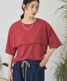 AMERICAN HOLIC レイヤード風加工Ｔシャツ
