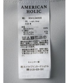 AMERICAN HOLIC イージーケアドルマンとろみブラウス