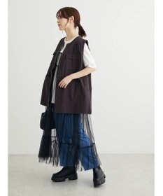 Green Parks ・ＥＬＥＮＣＡＲＥ　ＤＵＥ　２ｗａｙチュールキャミワンピ