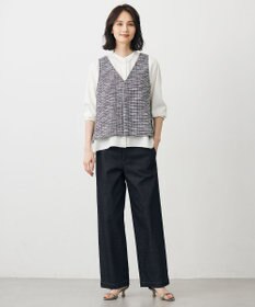 J.PRESS LADIES LIMBLESS50ツイル ブラウス