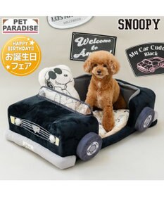 PET PARADISE スヌーピー マイカーカドラー （71×47cm） Ｍ 小型犬