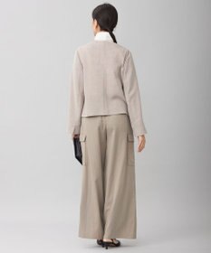 自由区 【洗える】ライトカラミノーカラー ジャケット