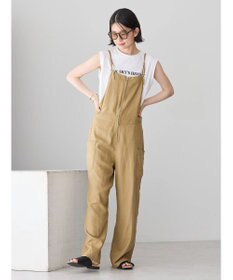 AMERICAN HOLIC リネンブレンドサロペットパンツ