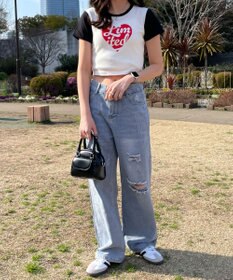 WEGO デザインプリントチビＴ